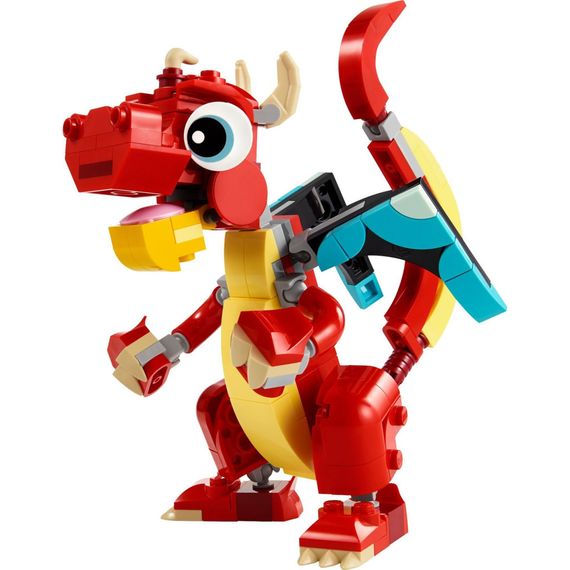 Конструктор LEGO Creator Червоний Дракон 149 деталей (31145) | Зображення 1