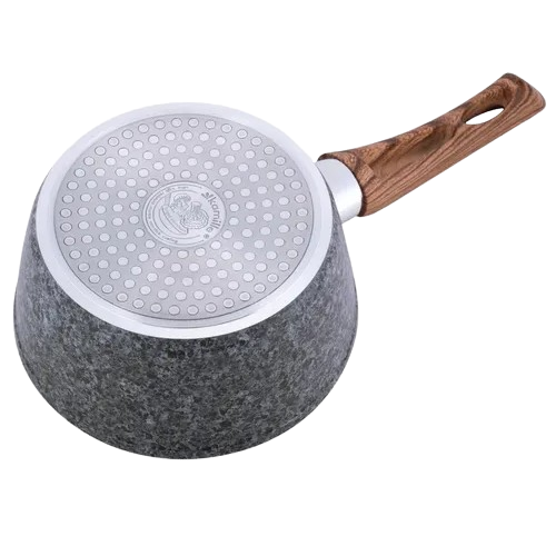 Ковш алюміній 1,5л d16см а/п Grey marble 4170 KAMILLE | Зображення 6