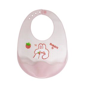 Детский силиконовый слюнявчик MGZ-0618-4 на застежке