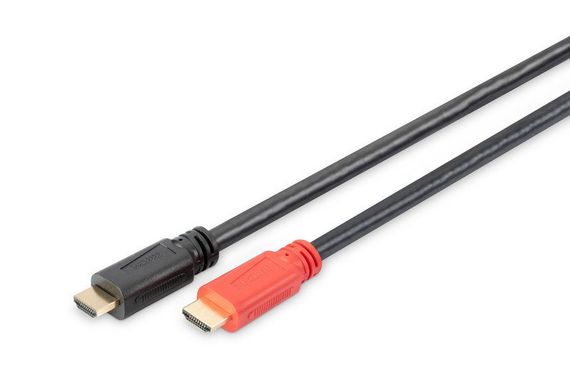 Кабель ASSMANN HDMI High speed с усилителем (AM/AM) 15m, black (AK-330105-150-S)