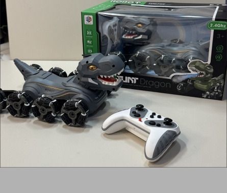 Динозавр-робот RC трюковий автомобіль 8-колісний - управління жестами XPRO (47758-9059_753)