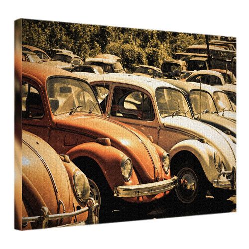 Картина на холсте Фольксваген Beetle 45x65 см (H4565_STV006)
