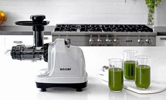 Соковитискач BioChef Axis Cold Press Juicer срібло | Зображення 7