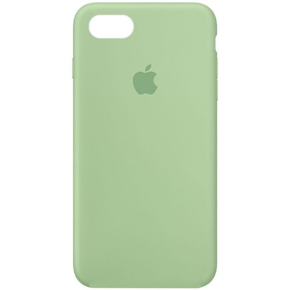 Чохол Silicone Case Full Protective (AA) для Apple iPhone SE (2020) Зелений/Pistachio