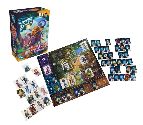 Настольная игра Хроники приключений: В поисках лунных камней (Kids Chronicles: Quest for the Moon Stones) укр. | Зображення 2