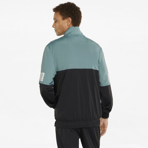 Костюм спортивный мужской Puma Power Poly Suit 848108 50 (черный, полиэстер, эластик, тренировочный, пума) | Зображення 3