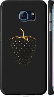 Чохол на Samsung Galaxy S6 Edge G925F Чорна полуниця "3585m-83-24368"