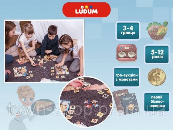Настольная игра "Битва кошельков" LG2046-60 украинский язык | Зображення 1