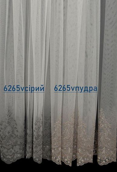 Тюль льон з вишивкою Kayra 24493 | Зображення 2