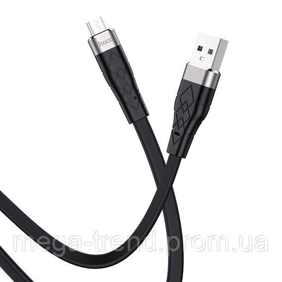 Кабель Hoco Micro USB Angel silicone charging data cable X53 |1m, 2.4A| | Зображення 4