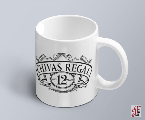 Чашка  з принтом логотипу Chivas Regal