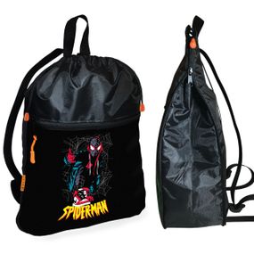 Рюкзак-мешок для школы Человек-паук "Spider-Man"детская сумка для обуви и спортивной одежды (01522)