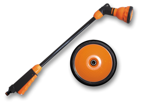 Зрошувач ручний Bradas BLACK LINE 65 см QUICK STOP багаторежимний з плавним перемиканням ECO-4445