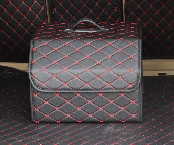 Органайзер автомобильный Primolux ORG-02 саквояж в багажник 40x31x28 см - Black/Red | Зображення 3