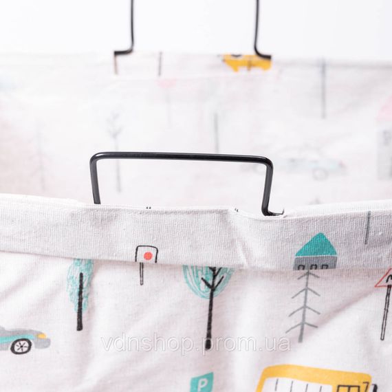 Корзина для белья на подставке 36×30×55 (см) мягкая HP-41-3 | Зображення 4