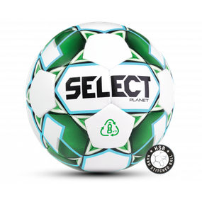 М'яч футбольний SELECT Planet FIFA (928) біл/зел, 5
