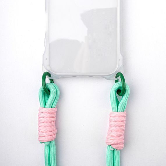 Чехол TPU CrossBody with straps для Apple iPhone 12 Pro (6.1") Transparent | Зображення 5