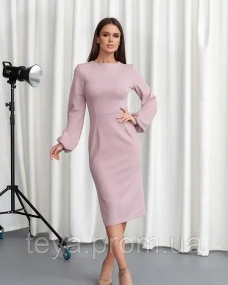 Плаття для жінок колір світло-рожевий розміри S, L, XL FI_009396