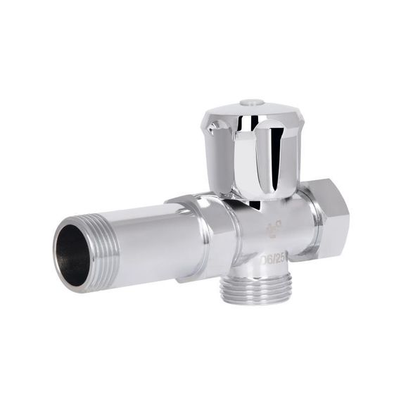 Кран кульовий Thermo Alliance Standart приладовий з подовжувачем 3/4"НВ SD183W20