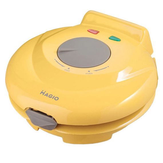 Вафельниця кругла Magio MG-397 1 секція 750 Вт, Електровафельниця для тонких AQ-508 вафель, електрична