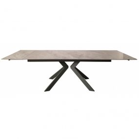 Стол раскладной Concepto SWANK LIGHT GREY керамика 180-260