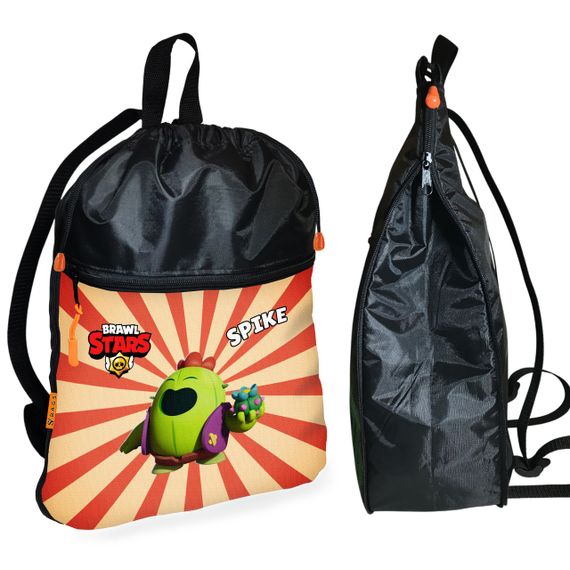 Школьный рюкзак детский Бравл Старс + Сумка для обуви спортивной формы рюкзак-мешок  для мальчика (01680) | Зображення 1