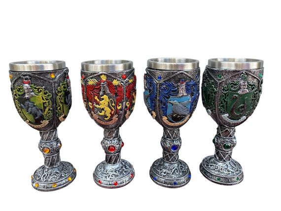 Подарунковий набір келихів 3D Harry Potter 4 шт.