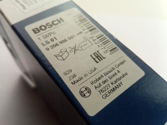 Лямбда-зонд Lanos, BOSCH (0258986501) 1 конт./універсальний (25162753) | Зображення 2