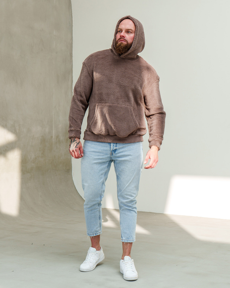 Худи Ведмедик коричневый S XL | Зображення 3