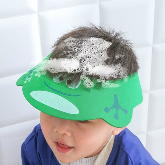 Детский регулируемый козырек для мытья головы и стрижки Baby Shower Cap · Защитная шапочка для купания ребенка | Зображення 4