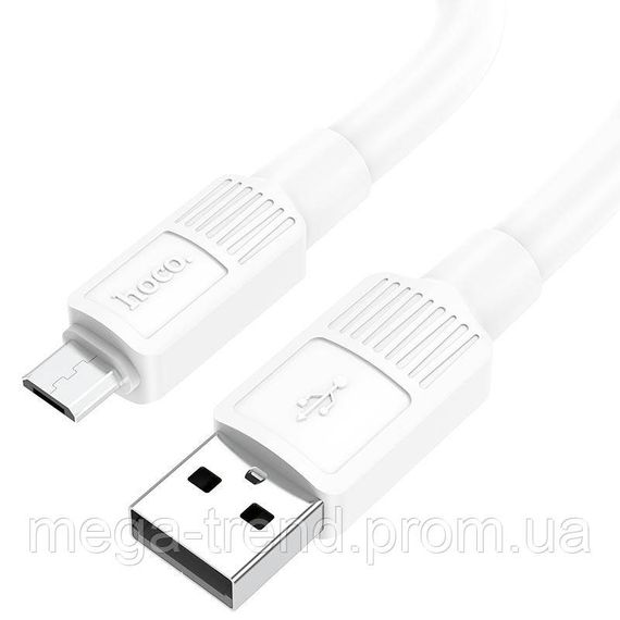 Кабель Hoco Micro USB Solid charging data cable X84 |1M, 2.4A| | Зображення 3