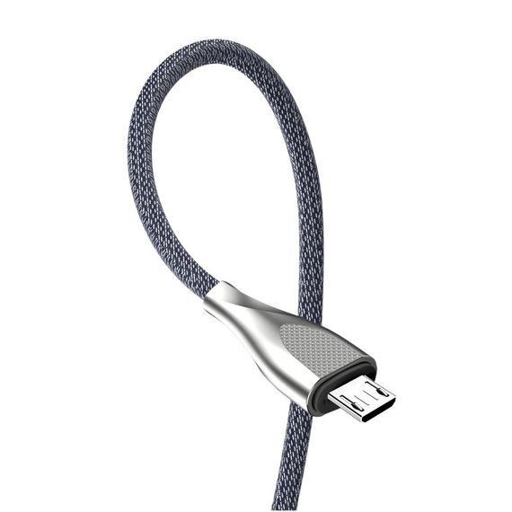 USB кабель Kaku KSC-038 USB - Micro USB 1m - Silver | Зображення 2