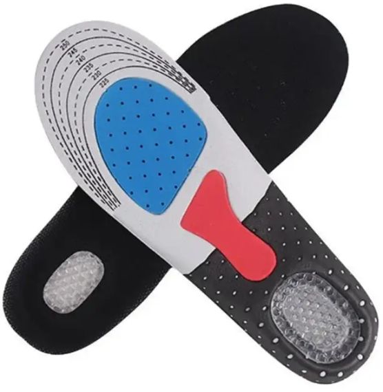 Універсальні ортопедичні устілки з жорстким супінатором та гелевою п'ятою