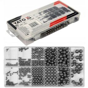Набор шарики стальные 3/32”-13/32” 470 штук YATO YT-06680