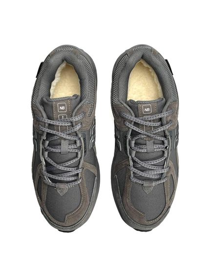 Мужские зимние кроссовки  New 1906R Grey Brown Fur , Вьетнам | Зображення 5