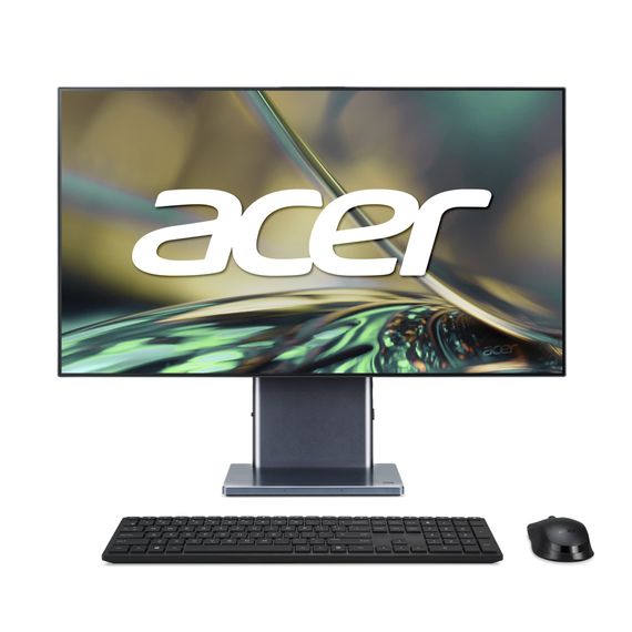 Персональний комп'ютер моноблок Acer Aspire S27-1755 27' QHD, Intel i5-1240P, 16GB, F512GB, UMA, WiFi, кл+м, Lin, чорний (DQ.BKEME.001) | Зображення 3