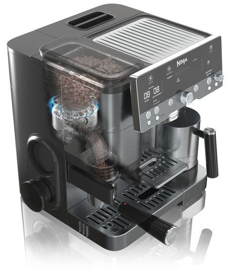 Кавоварка рожкова NINJA Luxe Cafe Essential ES601EU 1650 Вт срібляста | Зображення 7