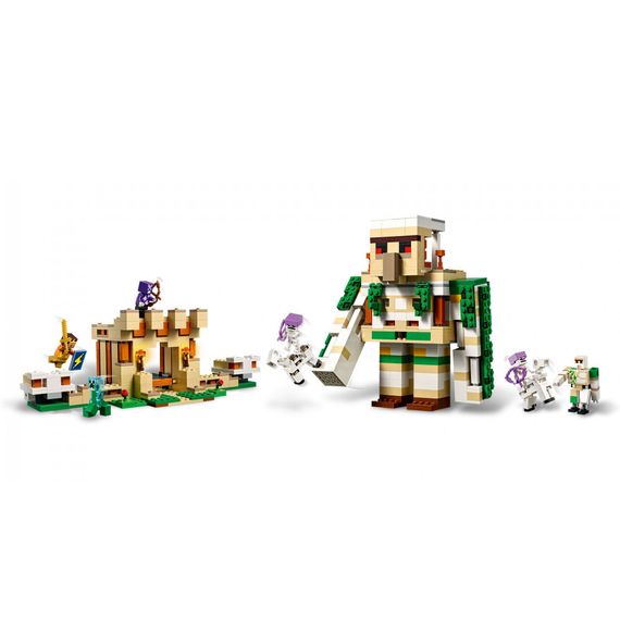 Конструктор LEGO Minecraft Фортеця «Залізний голем» 868 деталей (21250) | Зображення 4