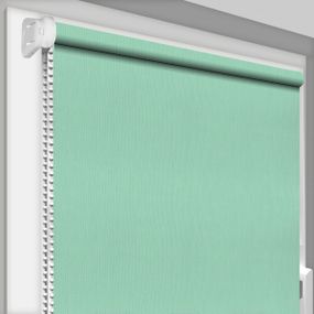 Рулонная штора Rolets Меланж Джинс 1-731-2100 210x170 см открытого типа Бирюзовая