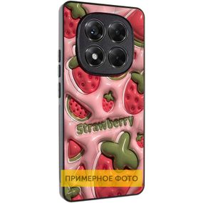 TPU+PC чохол Prisma Fluffie для Xiaomi Redmi Note 14 4G (Int. version) Watermelon