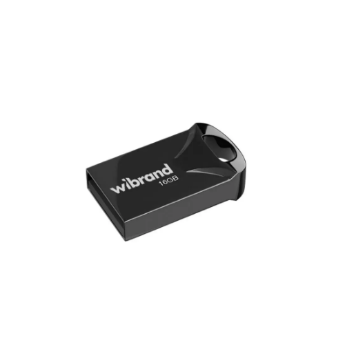 Флешка 16Гб USB 2.0 чорний Hawk Wibrand