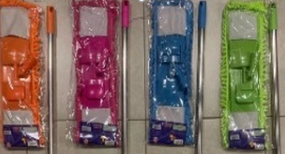 Швабра мікрофібра-локшина хром.кий 9003 Феникс