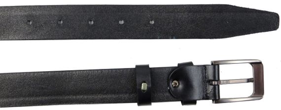 Мужской ремень под брюки Skipper черный | Зображення 1