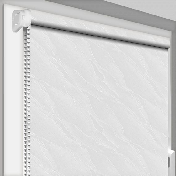 Рулонная штора Rolets Вода 1-2018-300 30x170 см открытого типа Белая