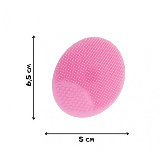 Силіконова мочалка для купання новонароджених MGZ-0923(PInk) | Зображення 1