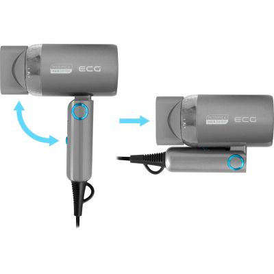 Фен ECG Modifica Grigio Piccolo | Зображення 5