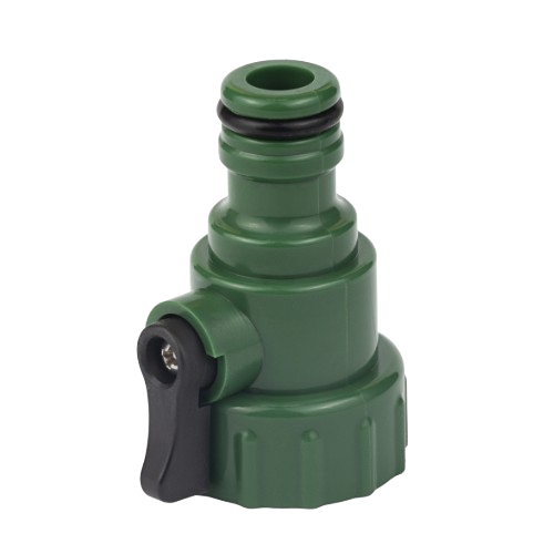 Кран запорний в/р 3/4" для конектора 1/2" з адаптерами ABS Grad | Зображення 1