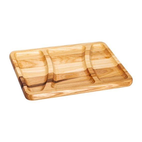 Дошка для подачі 35×25 см прямокутна на 3 секції T51W250 | Зображення 1