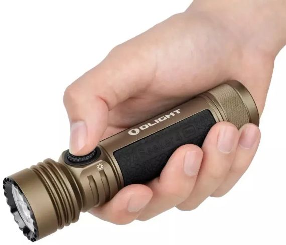 Ліхтар Olight Seeker 4 Pro CW Desert Tan | Зображення 6