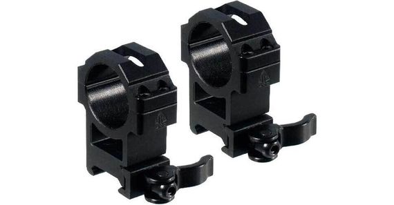 Быстросъемные кольца Leapers UTG Max Strength. d - 30 мм. High. Weaver/Picatinny